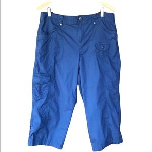 Style & Co blue Capris size 12